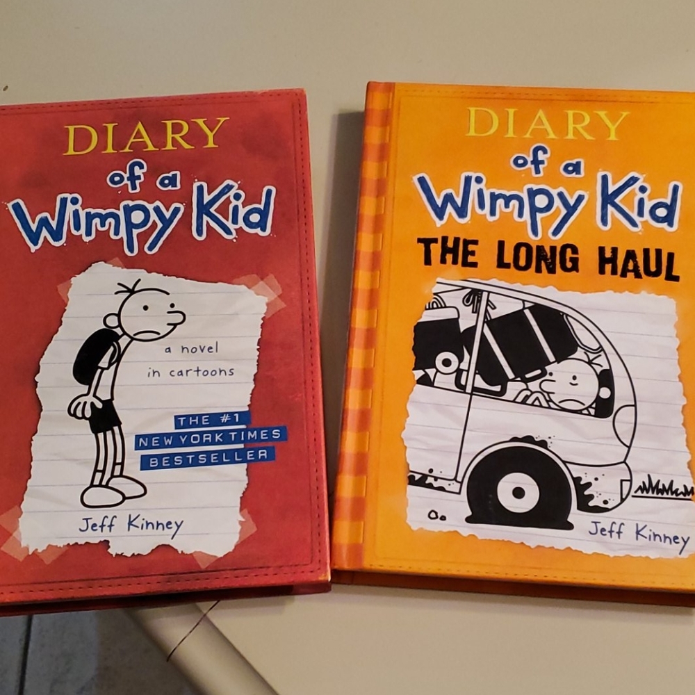 "Diary of a Wimpy Kid" books